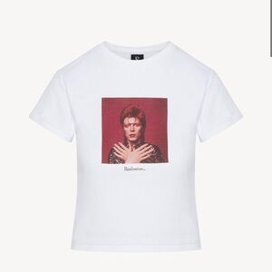 Réalisation par baby tee from David Bowie collection